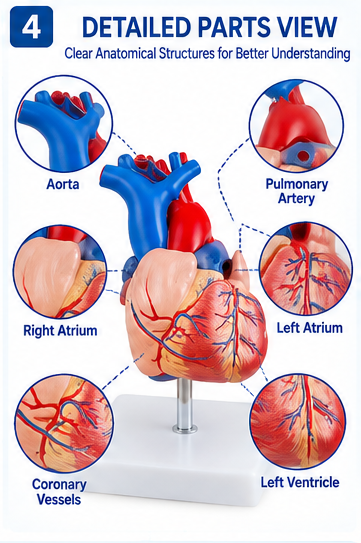 Life-Size Human Heart Model