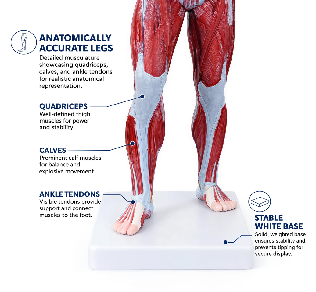 50 cm Human Muscle Model Male (1 Part)