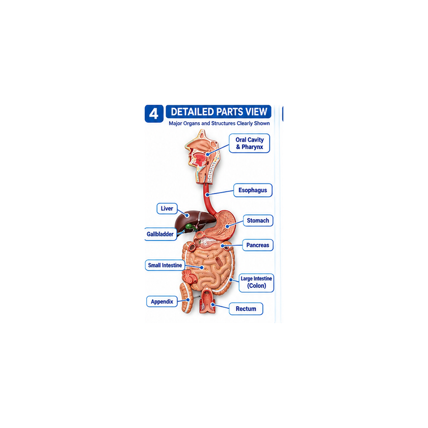 Human Digestive System Model