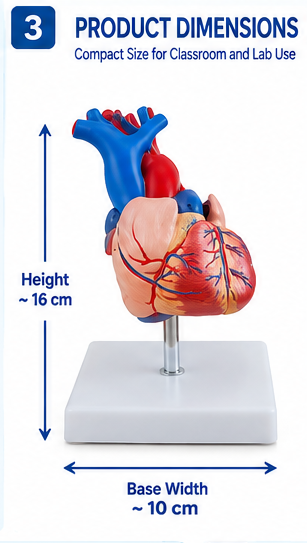Life-Size Human Heart Model