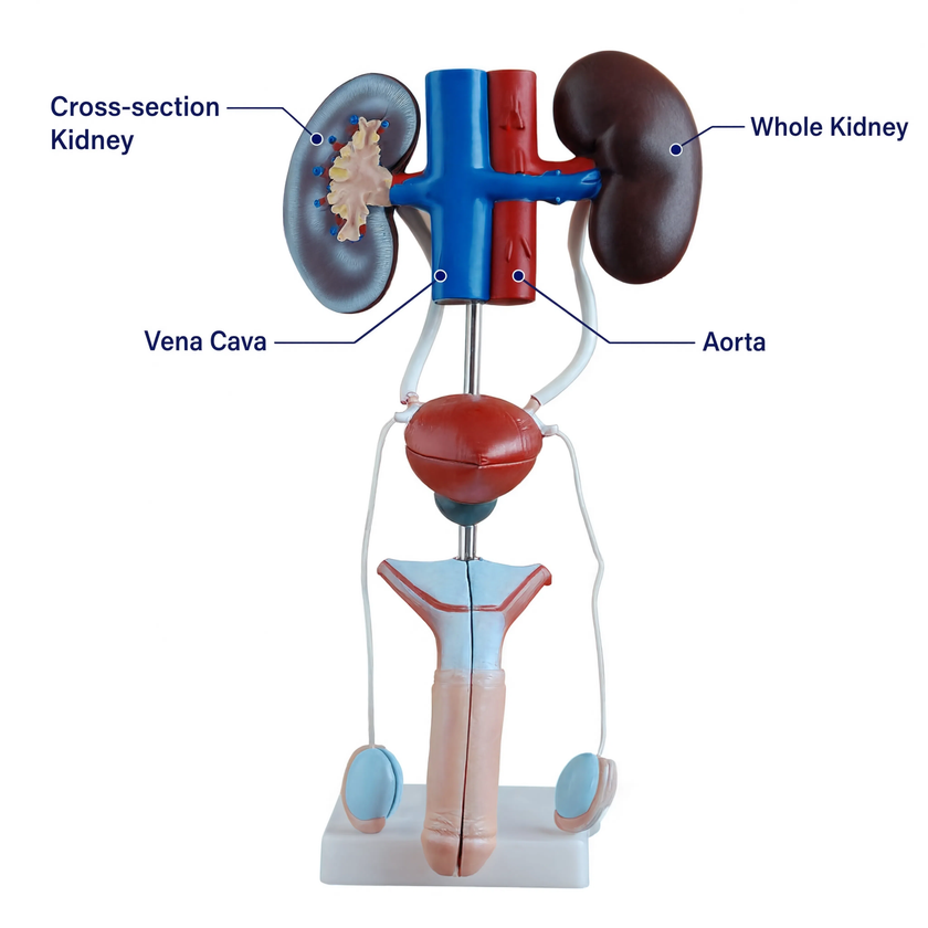 Male Urogenital System Model