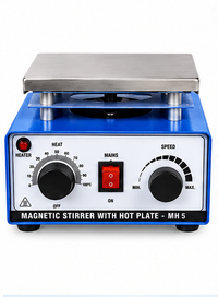 Magnetic Stirrer with Hot Plate & Teflon Coated Stir Bar
