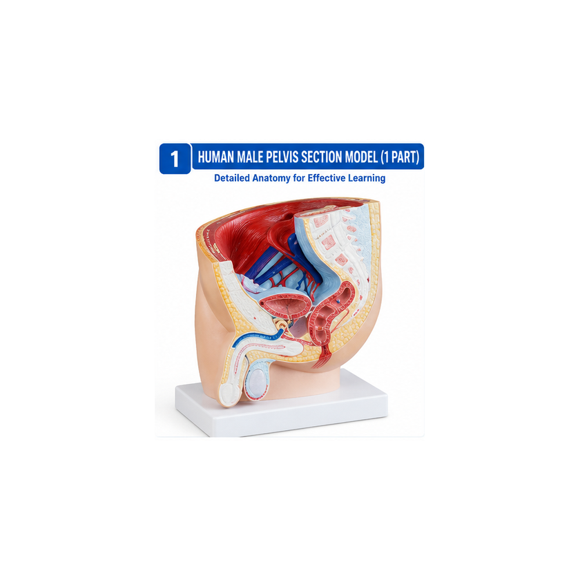 Human Male Pelvis Section Model (1 Part)