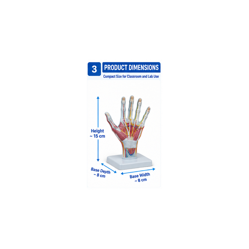 Palm Anatomy Model