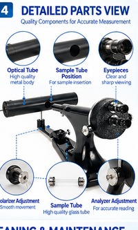 Research Polarimeter | Precision Optical Rotation Measurement Instrument
