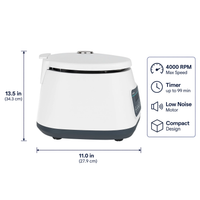 Centrifuge Machine | Low Noise Motorized Lab Centrifuge