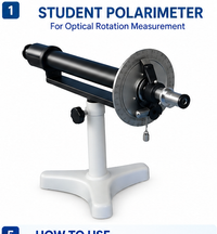 Student Polarimeter – Laboratory Optical Instrument for Measuring Optical Rotation