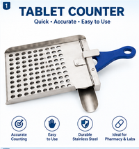 Tablet Counter 50 Holes – Manual Tablet Counting Tray