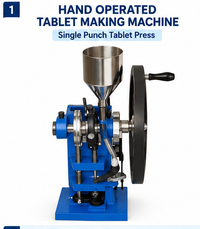 Tablet Making Machine – Manual Tablet Punching & Compression Machine