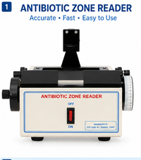 Digital Zone Reader – Antibiotic Zone of Inhibition Measuring Instrument for Microbiology
